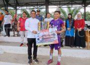 Bupati Pelalawan Tutup Turnamen Sepak Bola Lubuk Raja Cup 1, Ini Pesannya
