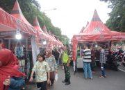 Monitoring dan Pengamanan Giat Bazar dan UMKM oleh Koramil 0822/01 Kota