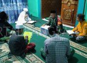 Babinsa Koramil 0822/10 Wonosari  bersama Warga Tadarus Al Qur’an Tingkatkan Keimanan dan Ketaqwaan