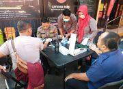 Pemeriksaan Kesehatan Gratis oleh Sie Dokkes Bagi Anggota Polres Jember