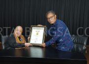 Kegiatan Donor Darah  HUT ke-7, SMSI Memperoleh Penghargaan MURI