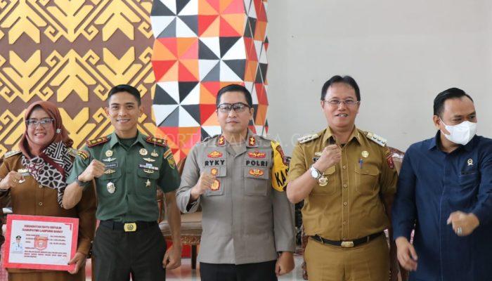 Komandan Kodim 0422/LB Hadiri Rapat Penyusunan APB Pekon.