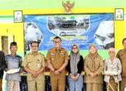Monitoring Pj Bupati Bondowoso Dalam Giat Penyaluran Beras Bersama CV. Trisno Adi