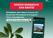 LindungiHutan Bantu Promosi Produk dan Jasa Secara Gratis Dukung UMKM, Brand, dan Perusahaan