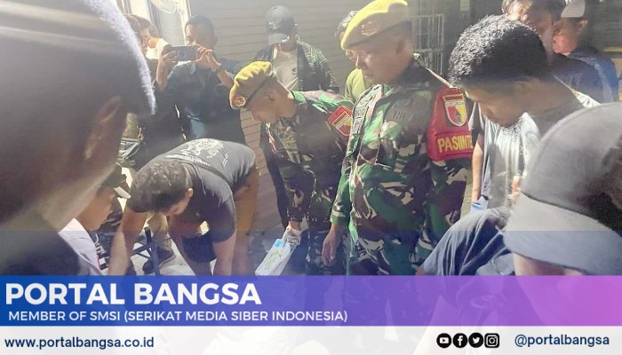 Satgas Pamtas RI-Malaysia Yonarhanud 8/MBC Tangkap Penyelundup Sabu
