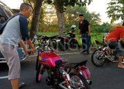 13 Motor Diamankan Polres Jember, Diduga Balapan Liar