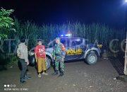 Jelang Lebaran Dan Gangguan Kamtibmas, Babinsa Patroli Malam