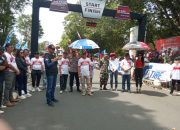 Satuan Pamong Praja Bondowoso dan Bea Cukai Gencarkan Sosialisasi Gempur Rokok Ilegal di Road Race Kejurprov Bupati Cup ke 24