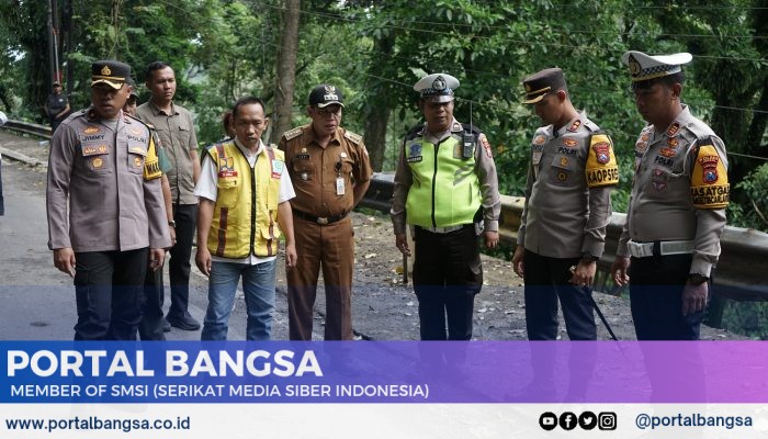 Jalan Gumitir Retak, Begini Himbauan Kapolres Jember