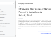 VRITIMES Meluncurkan Fitur “Create from a Template”