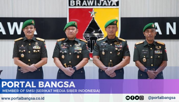 Jabatan Danrindam V/Brawijaya dan Asintel Kasdam Berganti