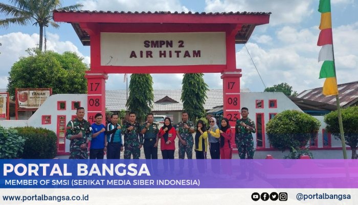 Satgas TMMD Ke-120 Kodim 0422/LB Bekali Wasbang dan Bela Negara