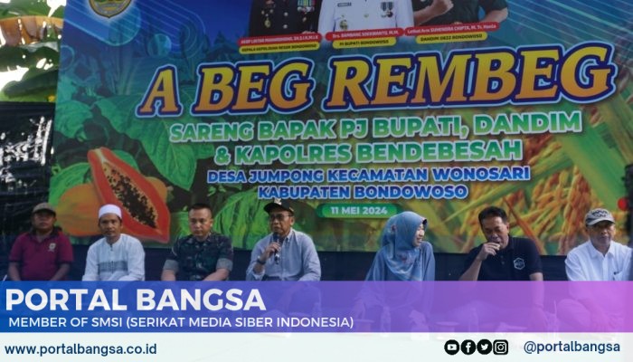 Serap Aspirasi Masyarakat, Begini Kata Pj Bupati Bondowoso di Giat A Beg Rembeg
