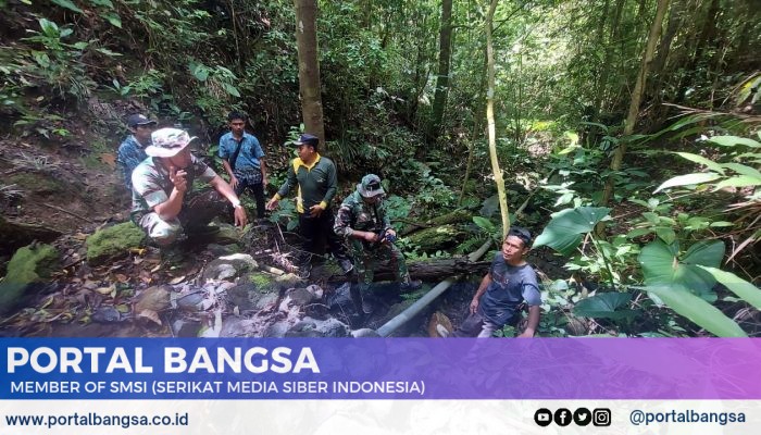 TMMD Kodim 0422/LB Tinjau Titik Nol Sumber Air untuk Masyarakat.