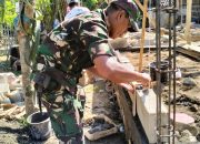 Tingkatkan Semangat Gotong Royong Bersama Babinsa Kodim 0822 Bondowoso