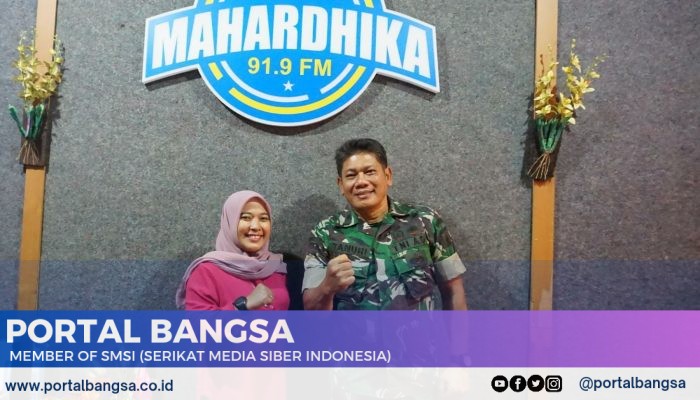 Dialog Interaktif Bersama Kasdim 0822 Bondowoso “TNI Manunggal Air” Hadapi Kekeringan