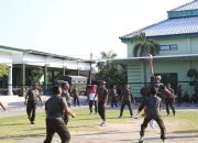 Jumat Sehati, Dandim 0812/Lamongan Ajak Prajurit dan PNS TNI Berolahraga Bersama