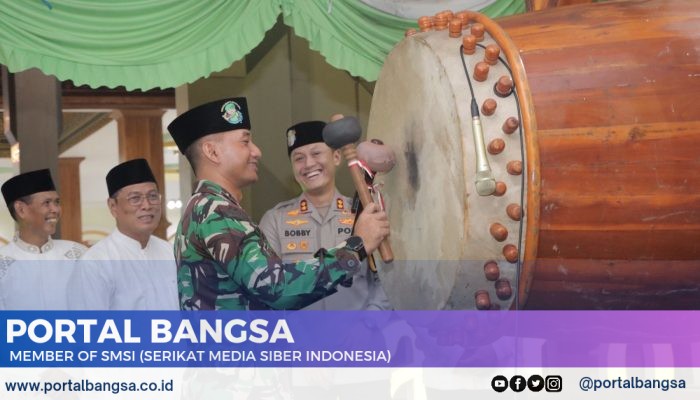 Begini Pesan Dandim 0812 Lamongan di Pawai Idul Adha 1445 H