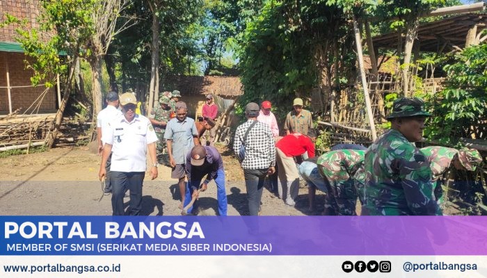 Wujud Sinergitas TNI dan Rakyat Dalam Karya Bhakti