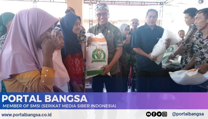 Pemkab Bondowoso Kembali Beri Bantuan Pangan pada 117.695 KPM