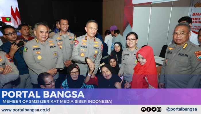 Hari Bhayangkara ke – 78 Polda Jatim Gelar Bakkes di Lumajang Layani 16 Ribu Lebih Warga Masyarakat