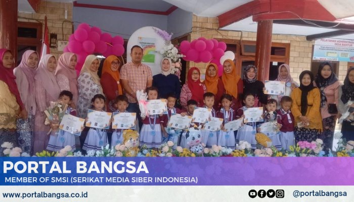 Pelepasan, 11 Anak PAUD KB Melati Bantur Penuh Keceriaan