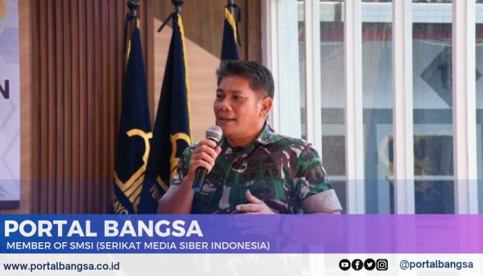 Pembekalan Bela Negara di Giat Wasbang oleh Kasdim 0822 Bondowoso
