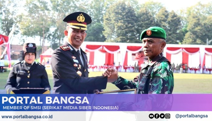 Polres Lumajang Beri Penghargaan Pada TNI dan Masyarakat Berprestasi di HUT Bhayangkara ke-78