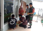 Babinsa Desa Badean Kodim 0822 Hadir Dalam Pendampingan Penyerahan Bantuan Pestisida.