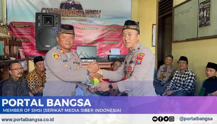 Polsek Pasirian Gelar Tasyakuran HUT Bhayangkara ke-78, Wujudkan Pasirian Semakin Maju