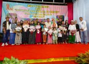 HUT Perdana Sanggar Senam Asyik Bohay Lumajang Ditandai dengan Santunan Anak Yatim Piatu