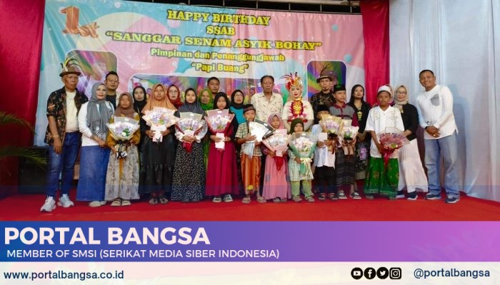 HUT Perdana Sanggar Senam Asyik Bohay Lumajang Ditandai dengan Santunan Anak Yatim Piatu