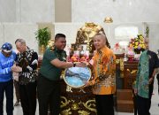 Danramil 0822/01 Kota Hadiri Peresmian Gedung Baru Vihara Ariya Maitreya