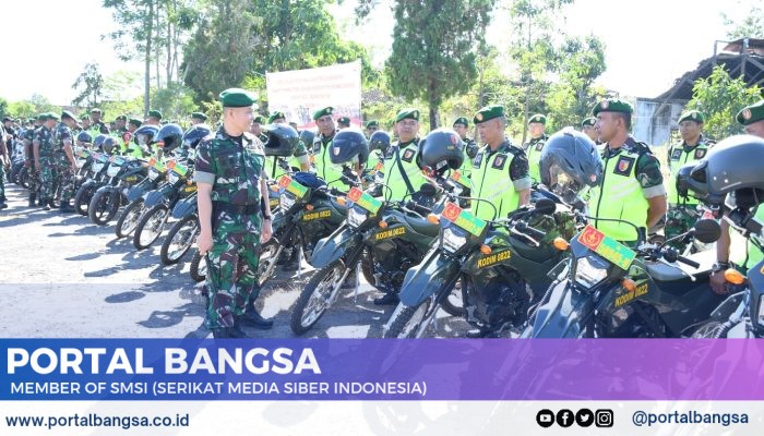 Kodim 0822 Gelar Apel Personel dan Materiil Kesiapan Pam Pemilukada Th.2024