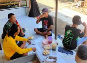 Komsos Babinsa Sertu Agus Tingkatkan Kekompakan Warga Sumbersari