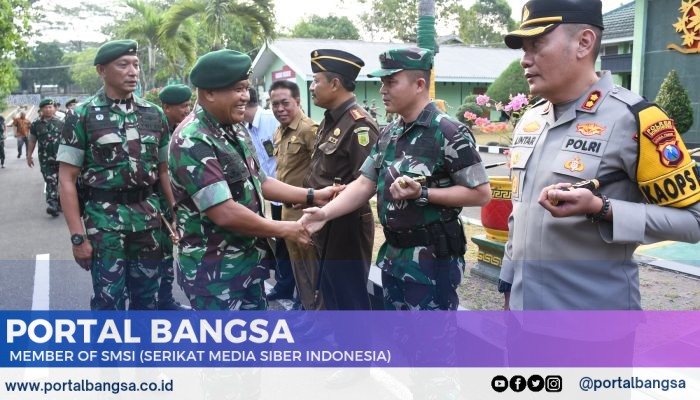 Dandim 0822 Bondowoso Sambut Kunker Pangkostrad di Mako Yonif Raider 514/9/2/Kostrad