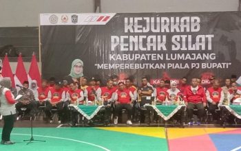 Kejurkab Pencak Silat Piala Pj Bupati Lumajang 2024 Digelar di GOR Wira Bhakti Lumajang