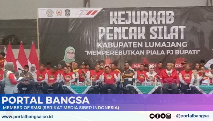 Kejurkab Pencak Silat Piala Pj Bupati Lumajang 2024 Digelar di GOR Wira Bhakti Lumajang