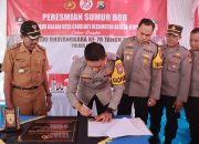 Resmikan Sumur Bor Bhayangkara, Begini Kata Kapolres Jember