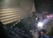 Kebakaran  di Tamanan Hanguskan Pondok dan Akibatkan 1 Orang Meninggal, Diduga ODGJ