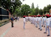 Dua Anggota Kodim 0822 Bondowoso Berikan Pelatihan Terbaik Untuk Calon Paskibraka