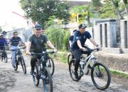 Jaga Kebugaran Dengan Gowes Bareng, Begini Kata Dandim 0822 Bondowoso