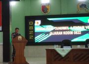 Sosialisasi Tahormil oleh Ajenrem 083/Bhaladika Jaya di Kodim 0822/Bondowoso