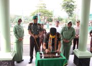 Kunjungan Kerja Danrem 043/Gatam Brigjen TNI Rikas Hidayatullah ke Kodim 0422/Lampung Barat