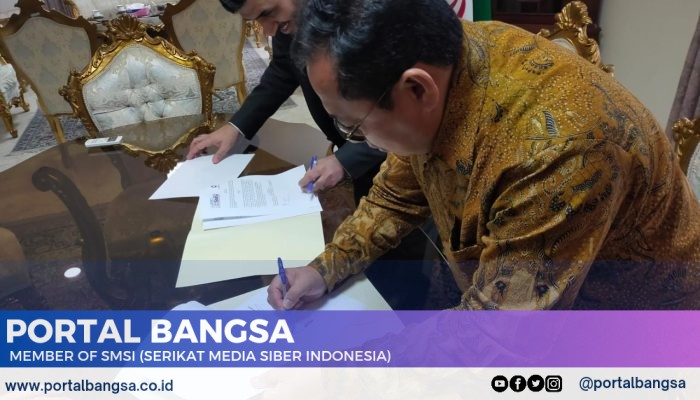 Internasional:SMSI Tandatangani Kerja Sama dengan Kedubes Iran