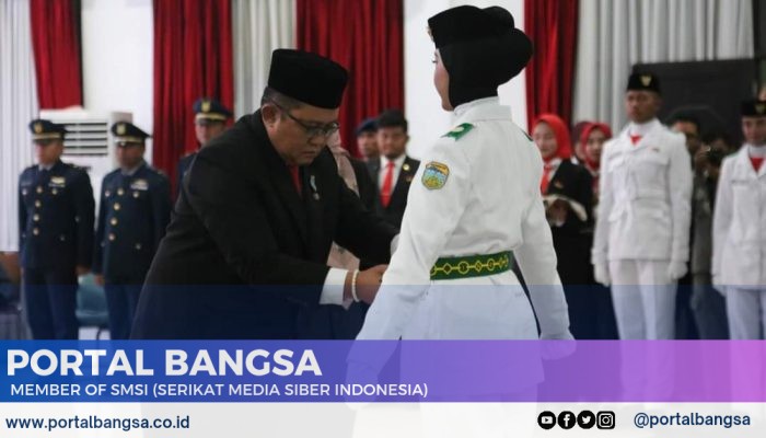 Bupati Kukuhkan 35 Paskibra Yang Terbaik Sekabupaten Tasikmalaya