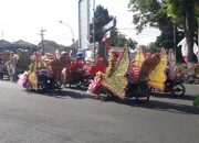 Andong dan Becak Hias Ramaikan Kirab Harjabo