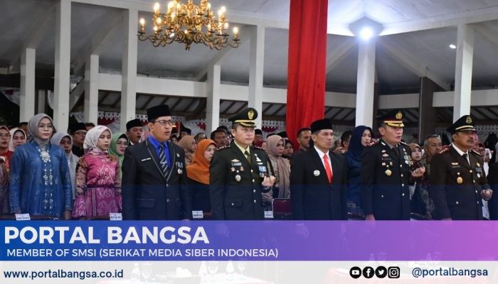 Dandim 0822 Bondowoso Hadiri Resepsi Kenegaraan HUT RI ke-79
