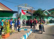 Babinsa 0822/01 Dampingi Long Mars Santri Al-Ishlah ke-XXVI