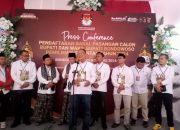 Didukung Tiga Partai Penguasa, RAHMAD Resmi Mendaftar ke KPU Bondowoso